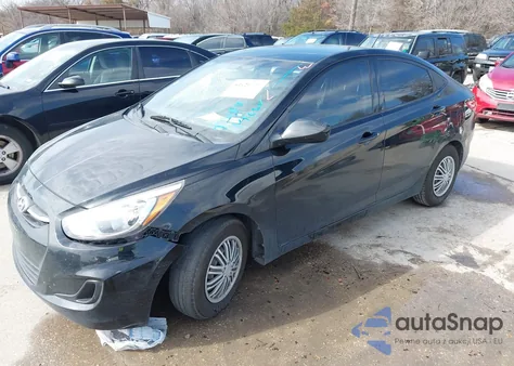 2016 Hyundai Accent Se z USA, uszkodzony, nr VIN KMHCT4AE6GU977096